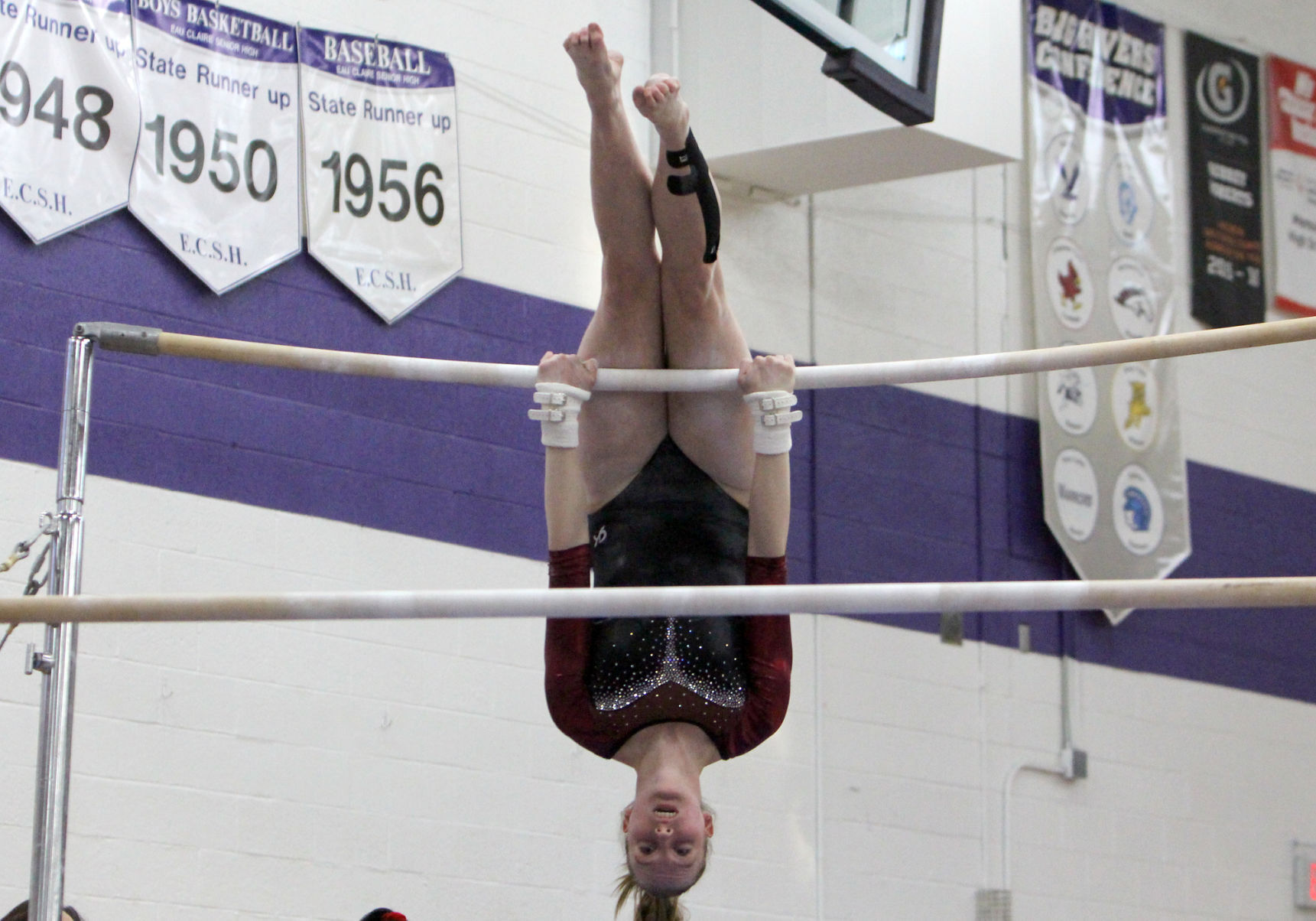 Big Rivers Conference Gymnastics at Eau Claire Memorial 2-22-20